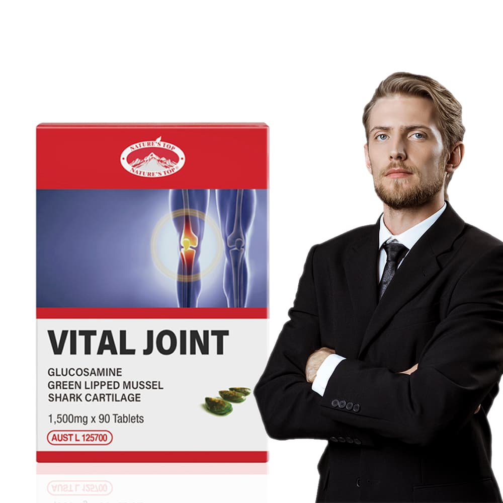 글루코사민 초록입홍합 상어연골 영양제 90정 무릎 관절 연골 건강에 도움 약2개월분