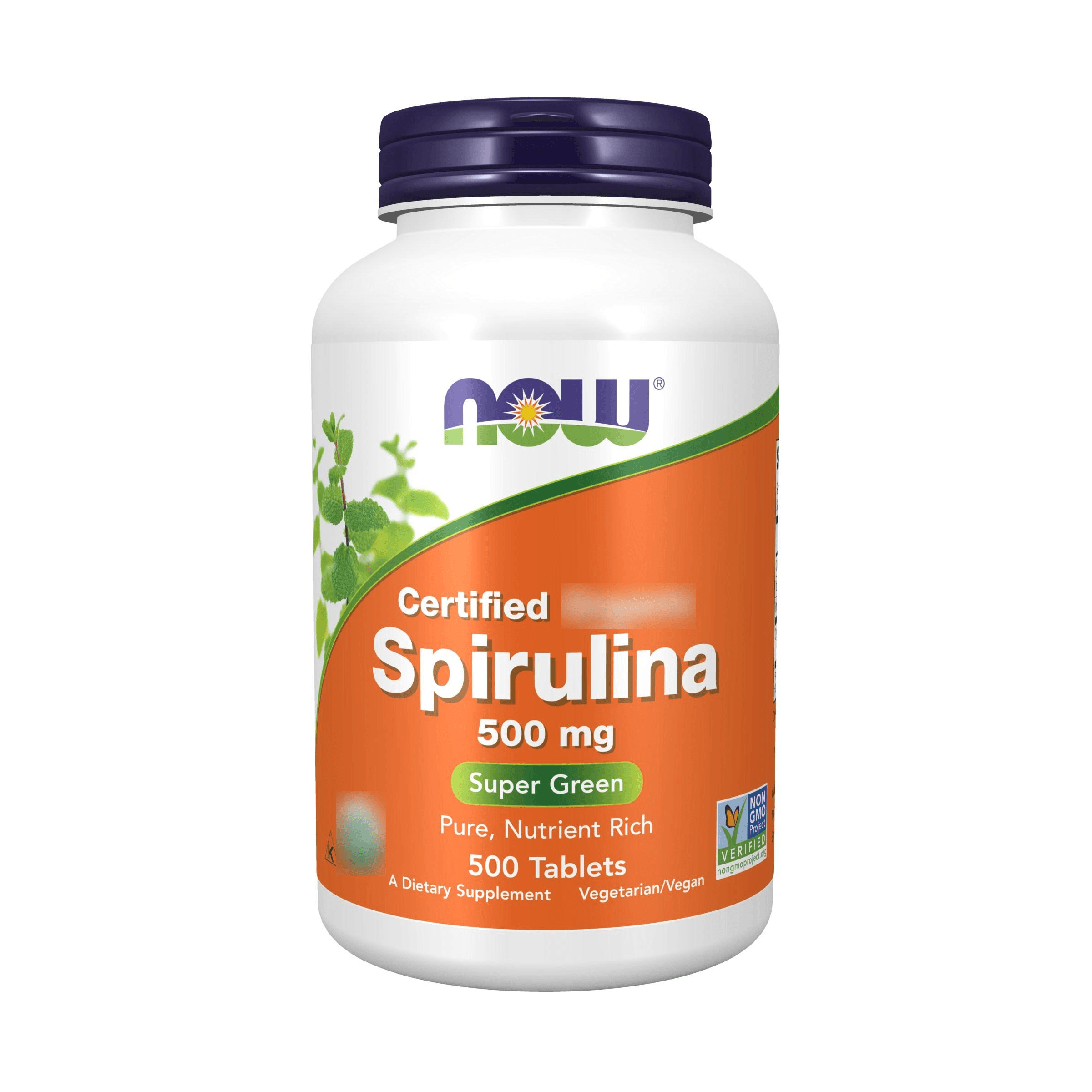 나우푸드 스피룰리나 500mg 타블렛  500정  1개