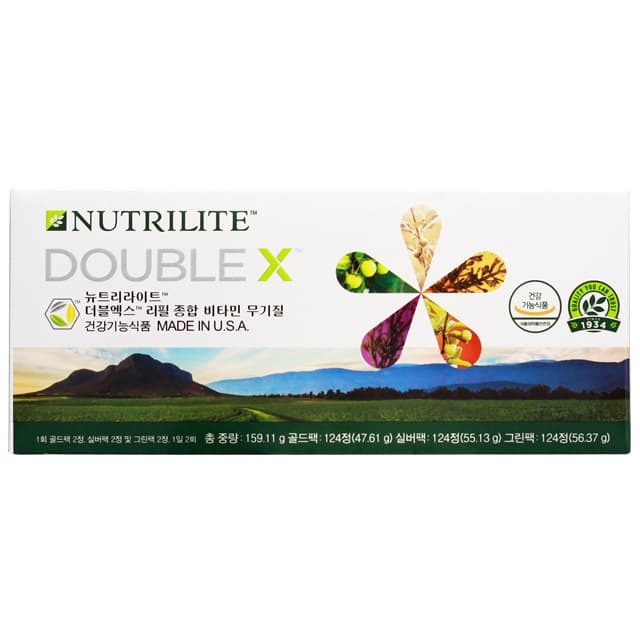 뉴트리라이트 더블엑스 리필 종합 비타민 무기질 372정, 1개