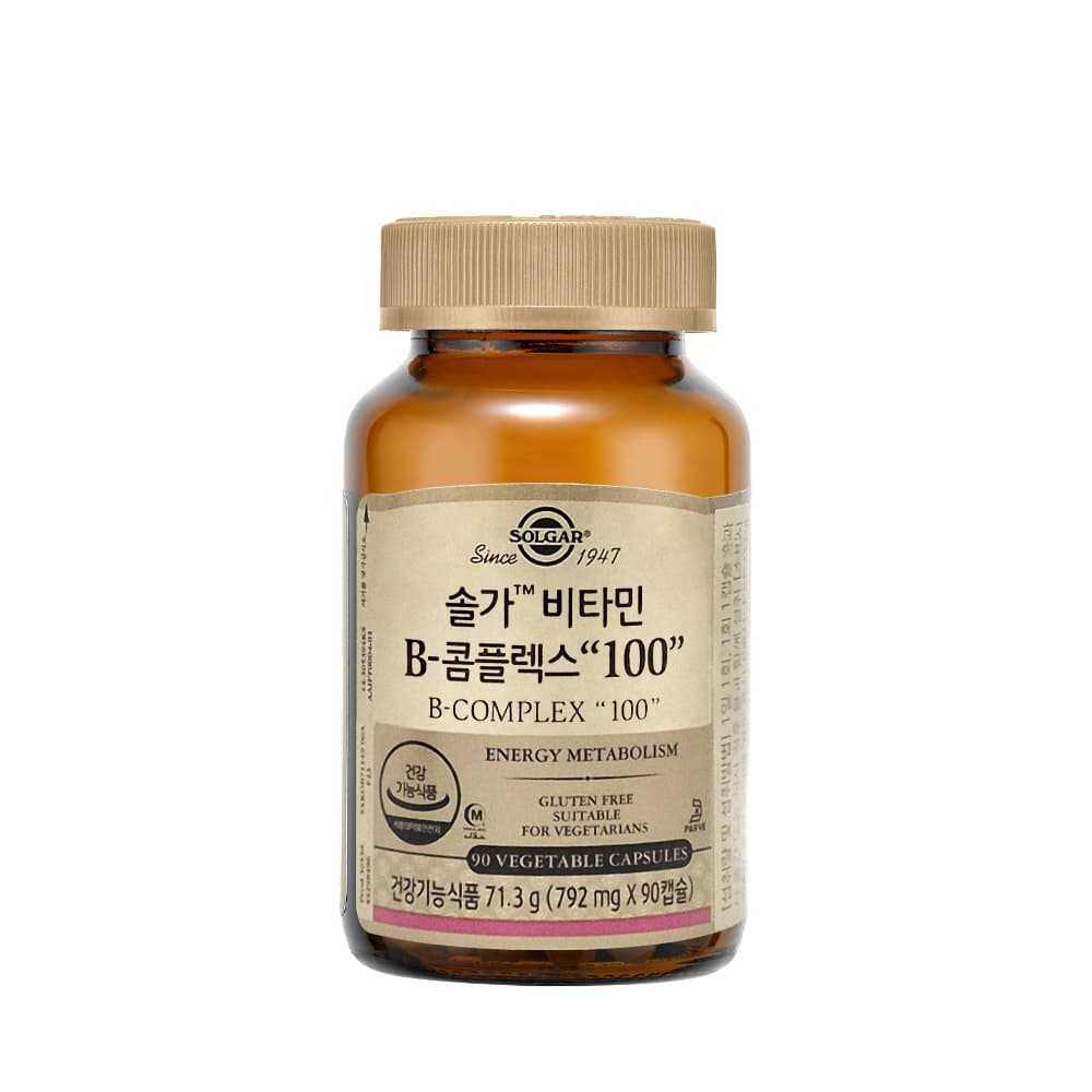 솔가 비타민 B콤플렉스 100 792mg x 90캡슐, 1개
