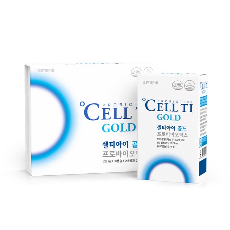 셀티아이 골드 프로바이오틱스 329mg x 120캡슐, 1개