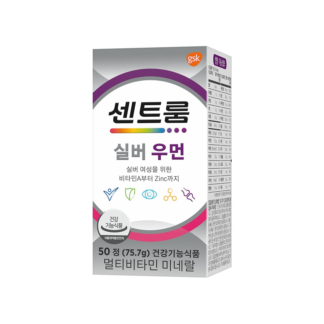 센트룸 실버 우먼 멀티비타민 미네랄 1514mg x 50정, 1개