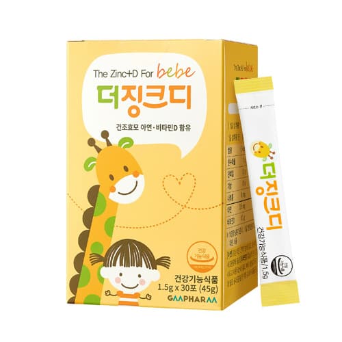 지엠팜 더징크디 1.5g x 30포, 1개