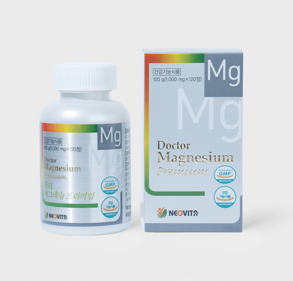 네오비타 닥터 마그네슘 프리미엄 1000mg x 120정, 1개