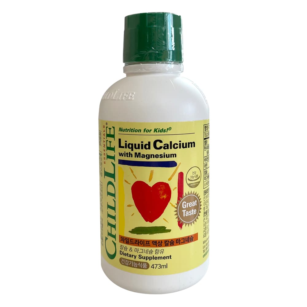 차일드라이프 액상 칼슘 마그네슘  473ml, 1개