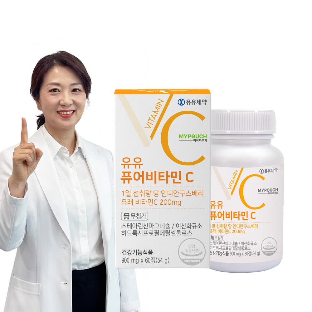 마이파우치 퓨어 비타민C 900mg x 60정, 1개
