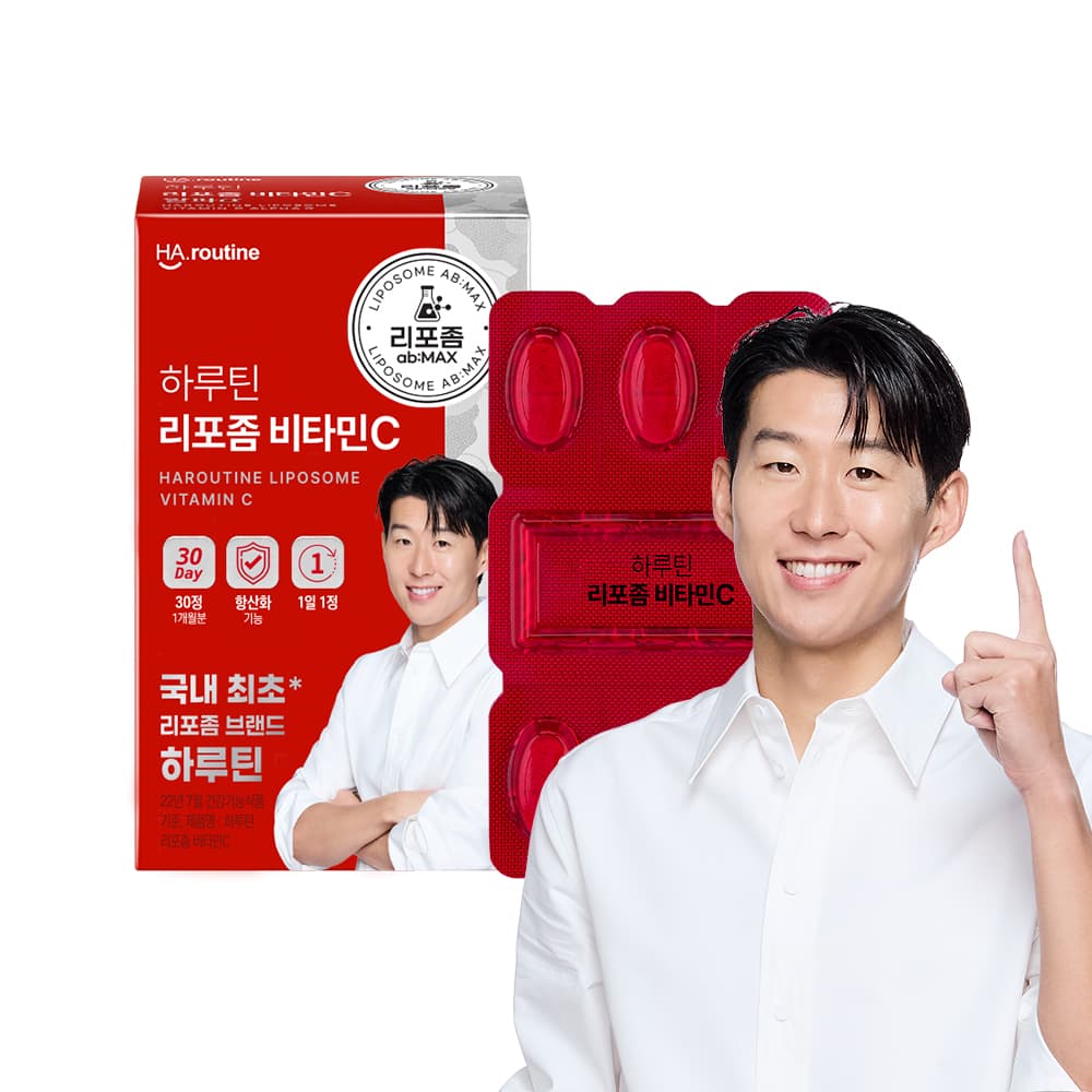 하루틴 리포좀 비타민C 1100mg x 30정, 6개
