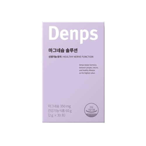 덴프스 마그네슘 솔루션 2g x 30포, 3개