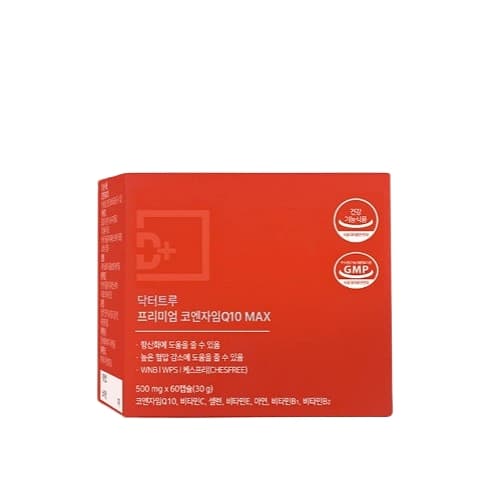 닥터트루 프리미엄 코엔자임 Q10 MAX  500mg x 60캡슐, 3개