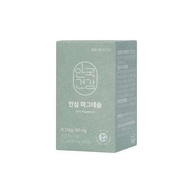 안국건강 안심 마그네슘 600mg x 90정, 1개