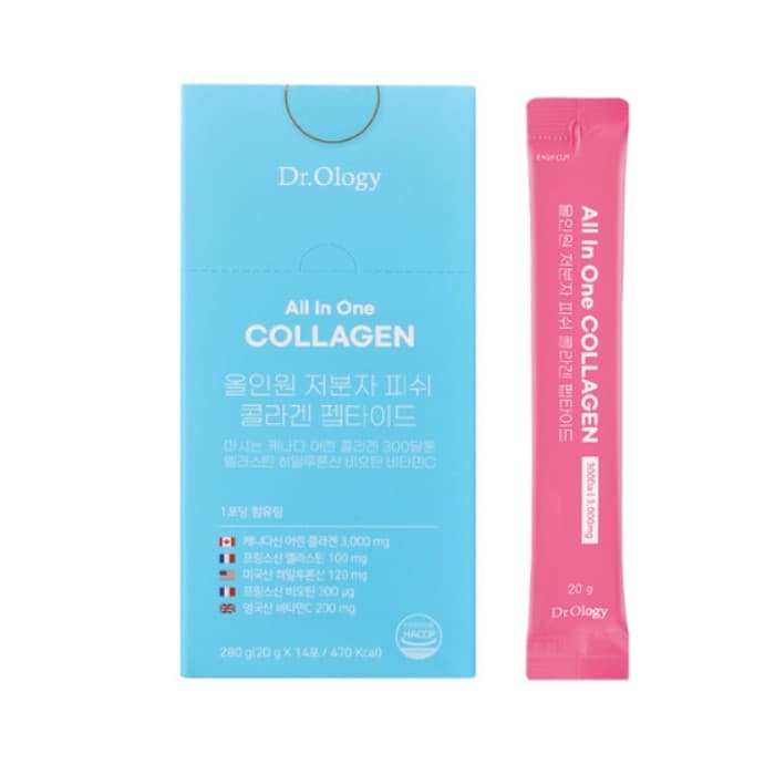 닥터올로지 올인원 저분자 피쉬 콜라겐 펩타이드 20g x 14포, 1개