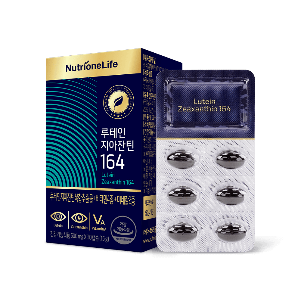 뉴트리원 루테인 지아잔틴 164 500mg x 30캡슐, 6개