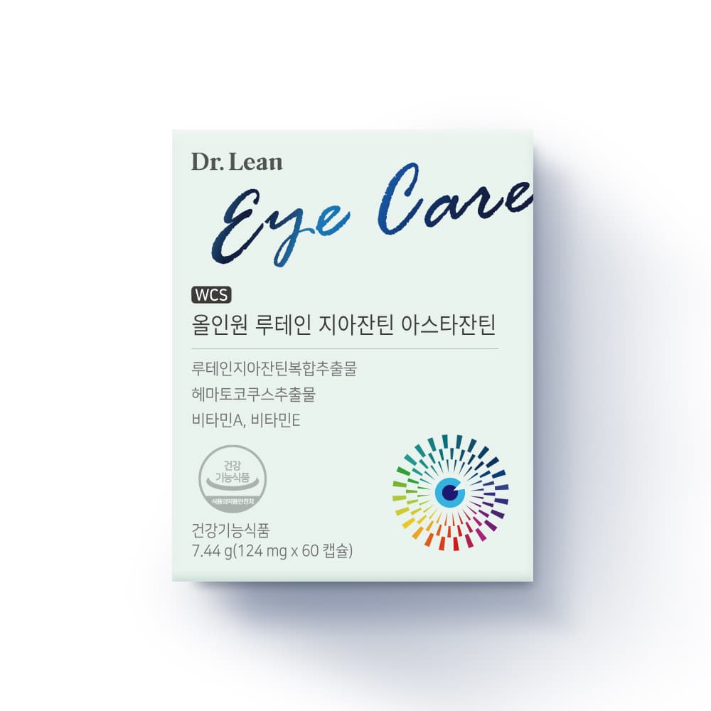 닥터린 올인원 루테인 지아잔틴 아스타잔틴 124mg x 60캡슐, 3개