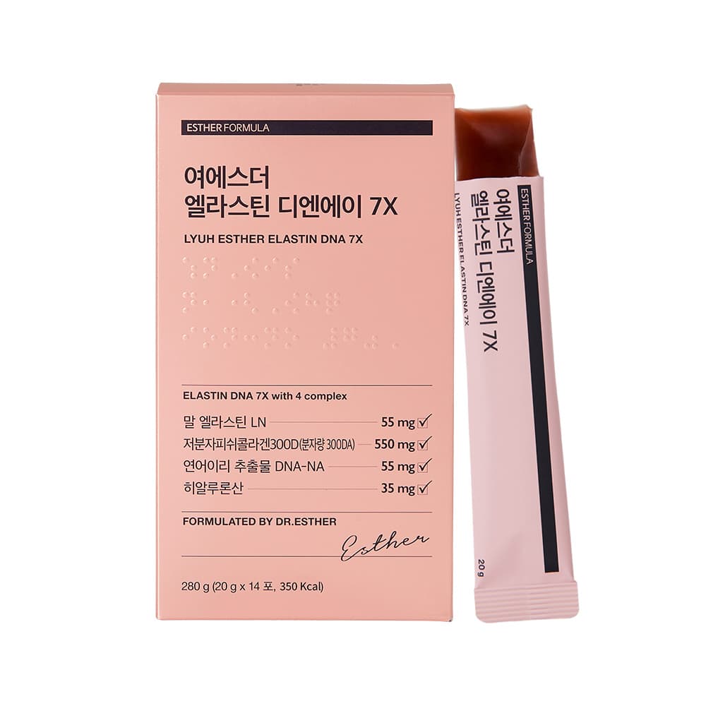 에스더포뮬러 여에스더 엘라스틴 디엔에이 7X 20g x 14포, 1개