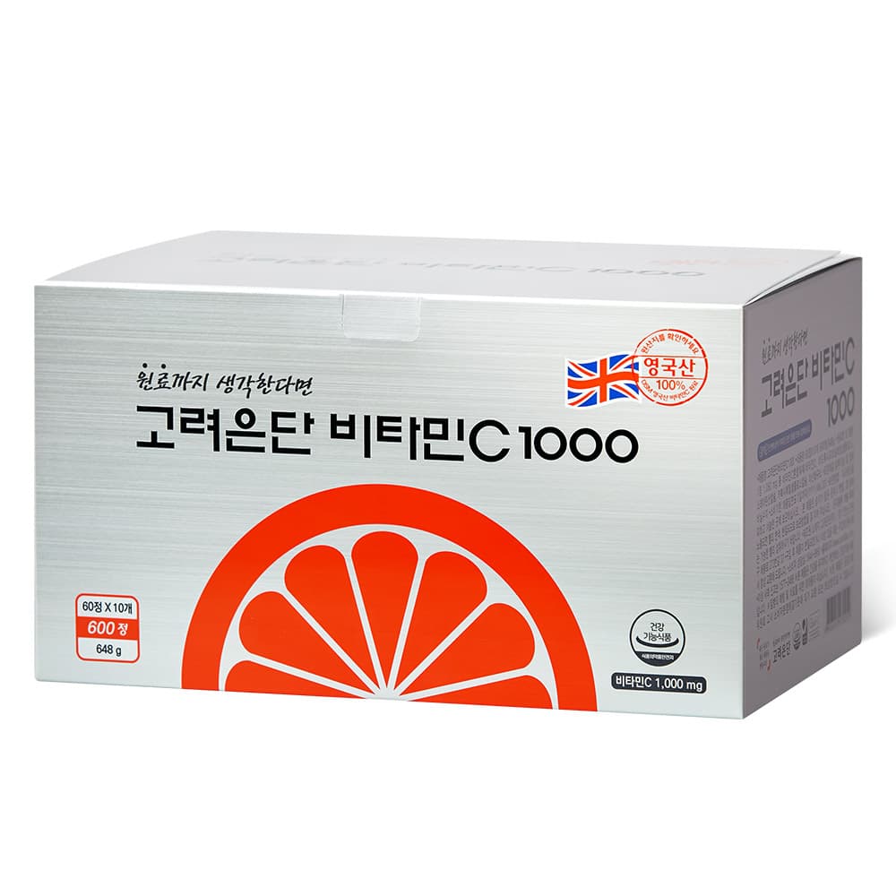 고려은단비타민C1000 1080mg x 600정, 1개