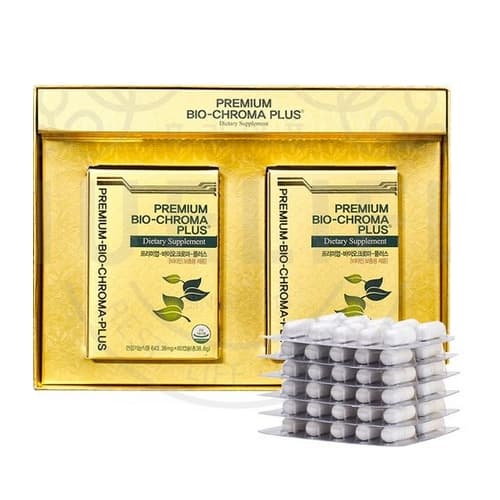 비헬스코리아 프리미엄 바이오크로마 플러스 643.38mg x 120캡슐, 1개