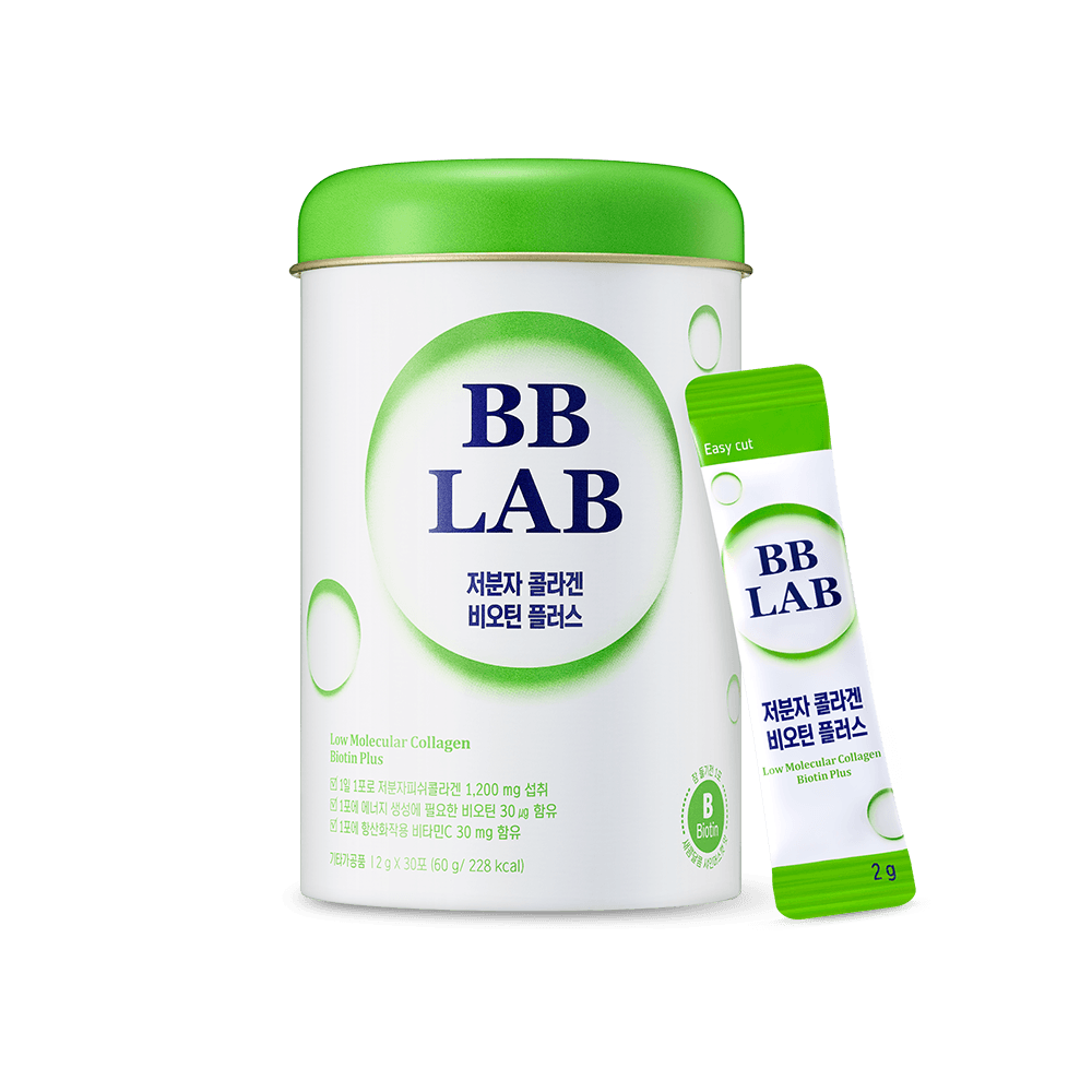 비비랩 저분자 콜라겐 비오틴 플러스 2g x 30포, 3개