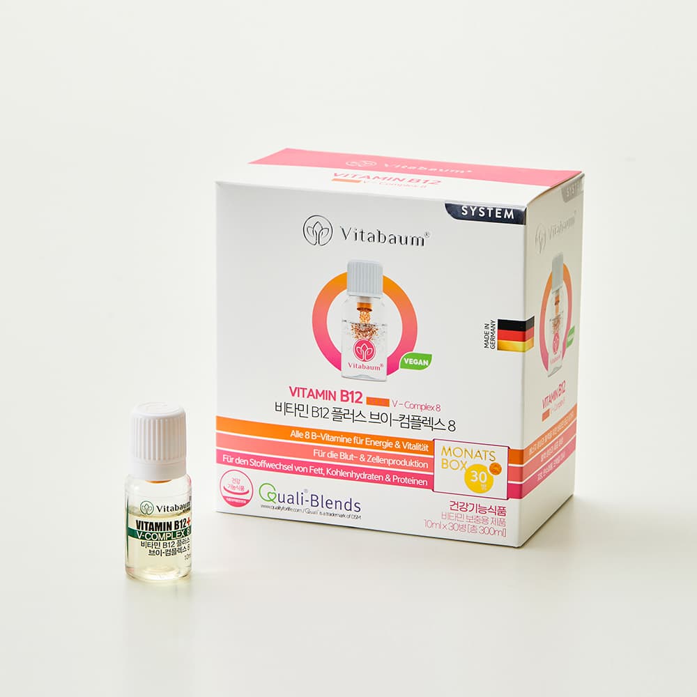 비타바움 비타민B12 플러스 브이 컴플렉스8 10ml x 30개입, 1개