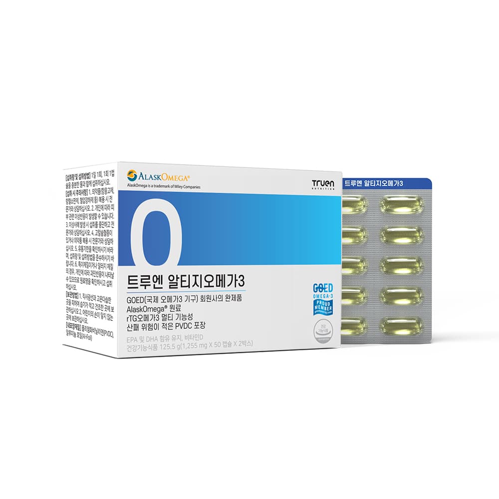트루엔 알티지오메가3 1255mg x 100캡슐, 1개