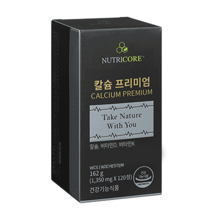 뉴트리코어 칼슘 프리미엄 1350mg x 120정, 1개