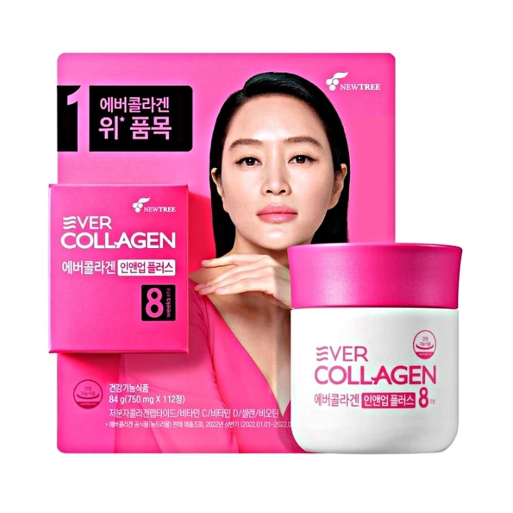에버콜라겐 인앤업 플러스 750mg x 112정, 1개
