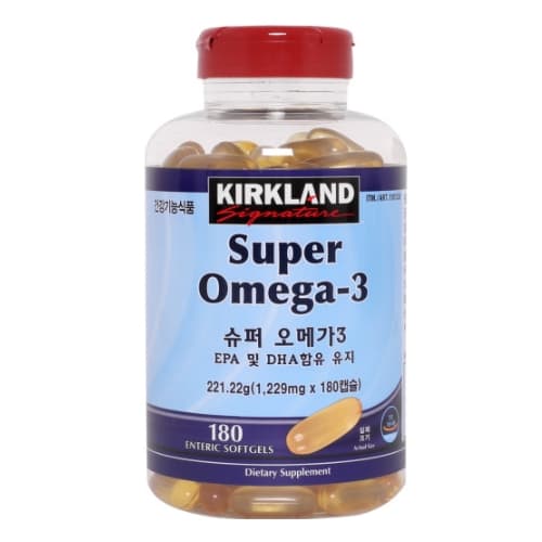 커클랜드 슈퍼 오메가3 1229mg x 180캡슐, 1개