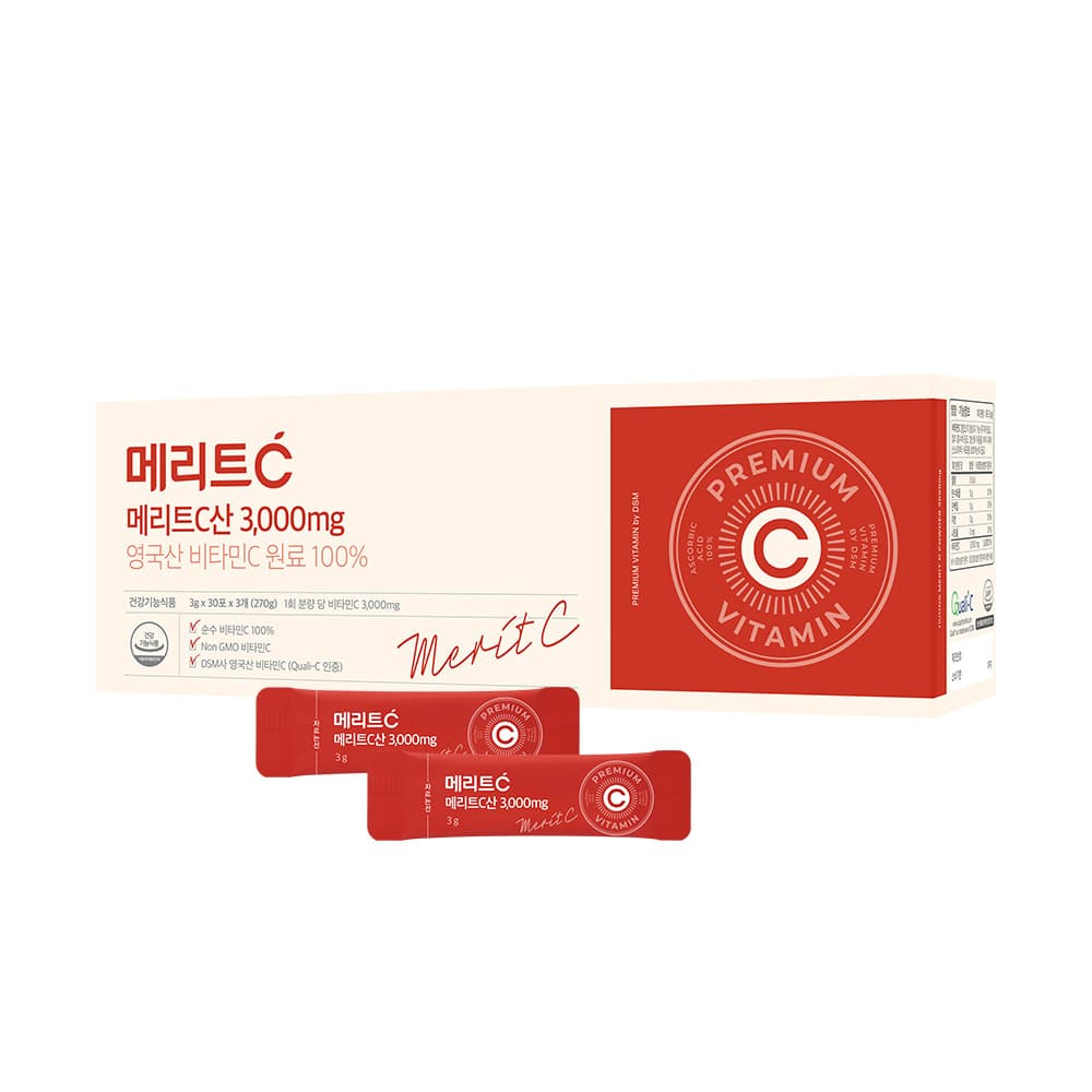메리트C 메리트C산 3000mg x 90포, 2개