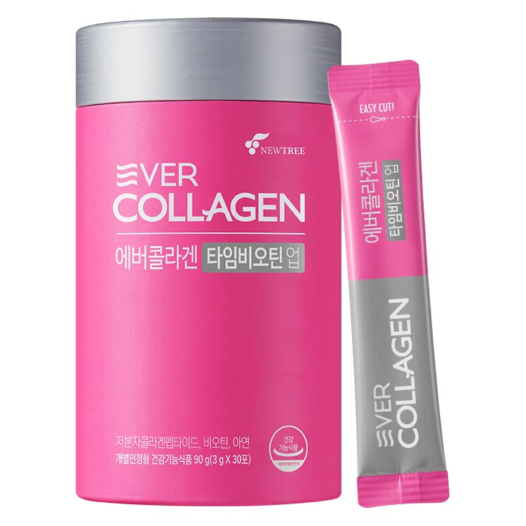 에버콜라겐 타임비오틴 업 3g x 30포, 3개