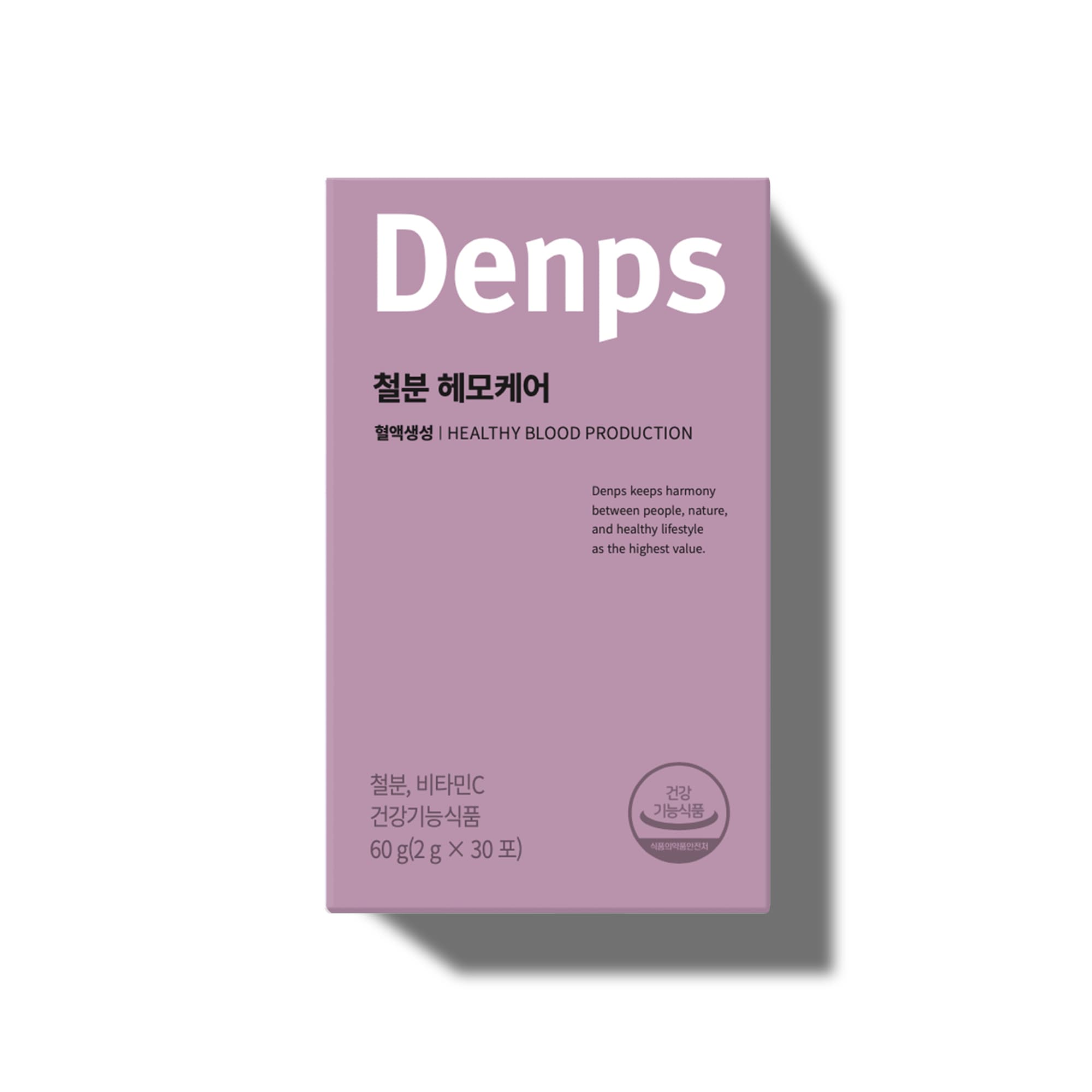 덴프스 철분 헤모케어 2g x 30포, 3개
