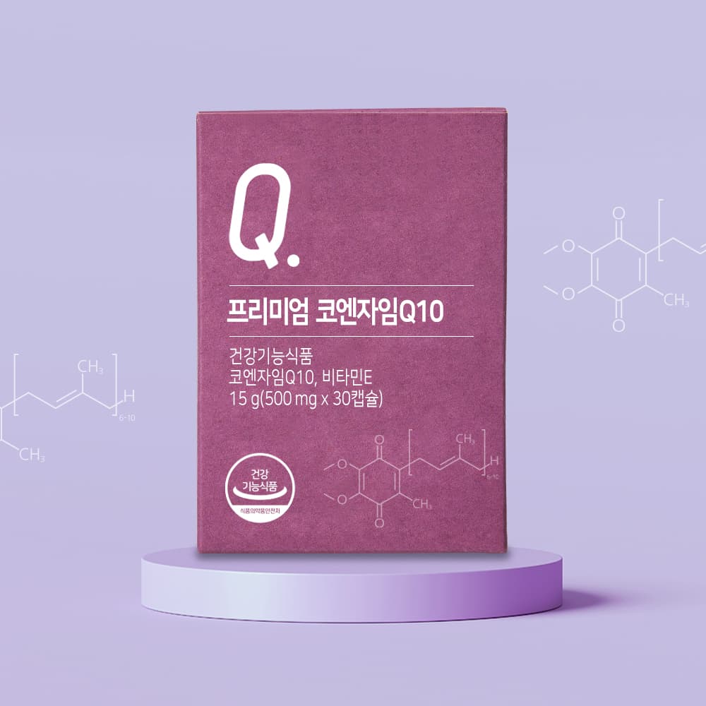 뉴트리모어 프리미엄 코엔자임Q10 500mg x 30캡슐, 4개