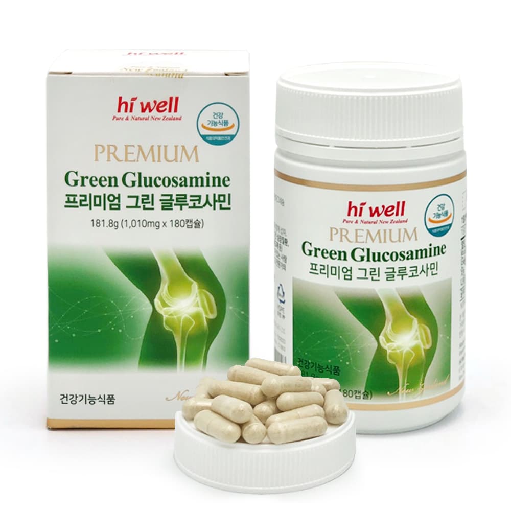 하이웰 프리미엄 그린 글루코사민 1010mg x 180캡슐, 2개