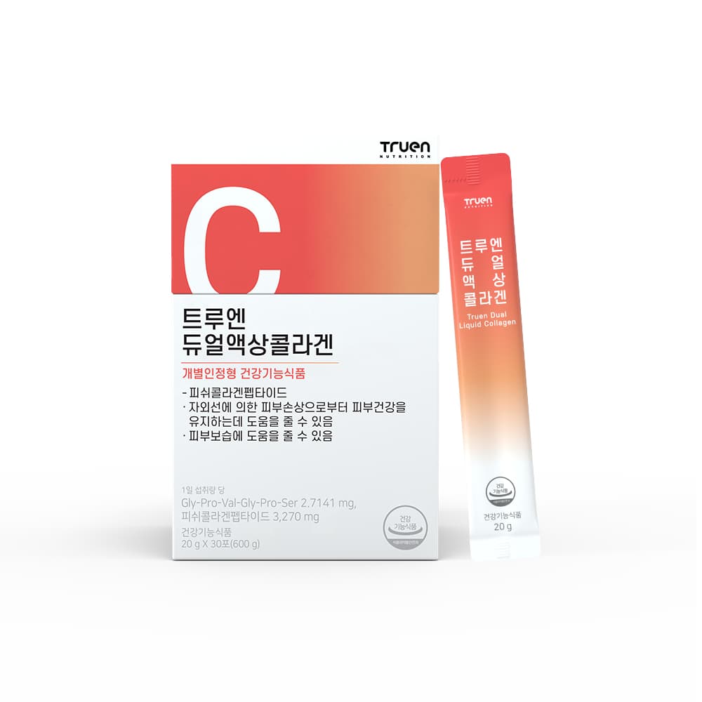 트루엔 듀얼액상콜라겐 18ml x 30포, 2개