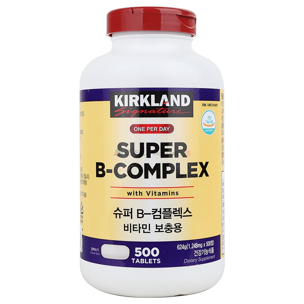 커클랜드 슈퍼B 컴플렉스 1248mg x 500정, 1개