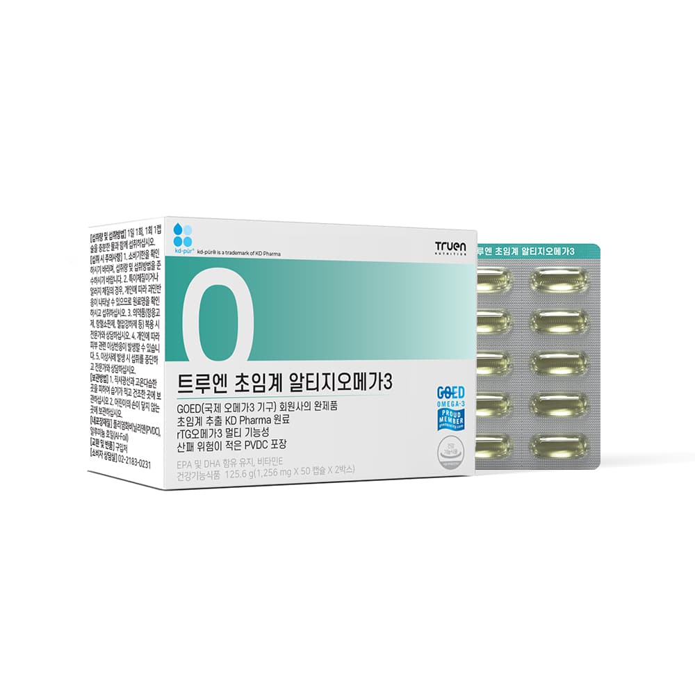 트루엔 초임계 알티지오메가3 1256mg x 100캡슐, 1개