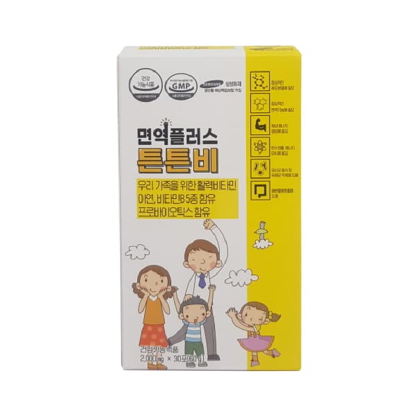 면역 플러스 튼튼비 2000mg x 30포, 3개