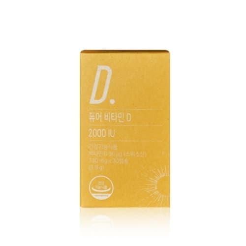 뉴트리모어 퓨어 비타민D 2000IU 130mg x 30캡슐, 4개