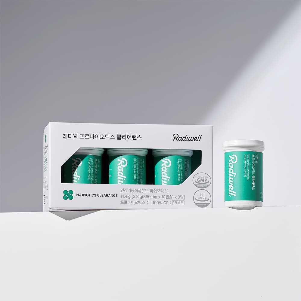 래디웰 프로바이오틱스 클리어런스 380mg x 30캡슐, 1개