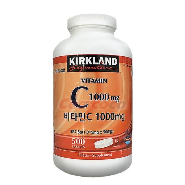 커클랜드 비타민C 1000 1315mg x 500정, 1개