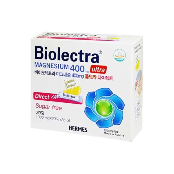 바이오렉트라 마그네슘 400 울트라 다이렉트 1300mg x 20포, 1개