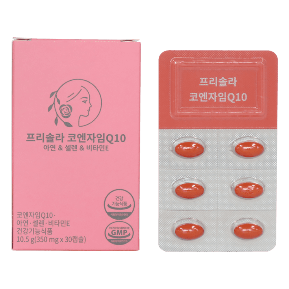 프리솔라 코엔자임Q10 350mg x 30캡슐, 1개