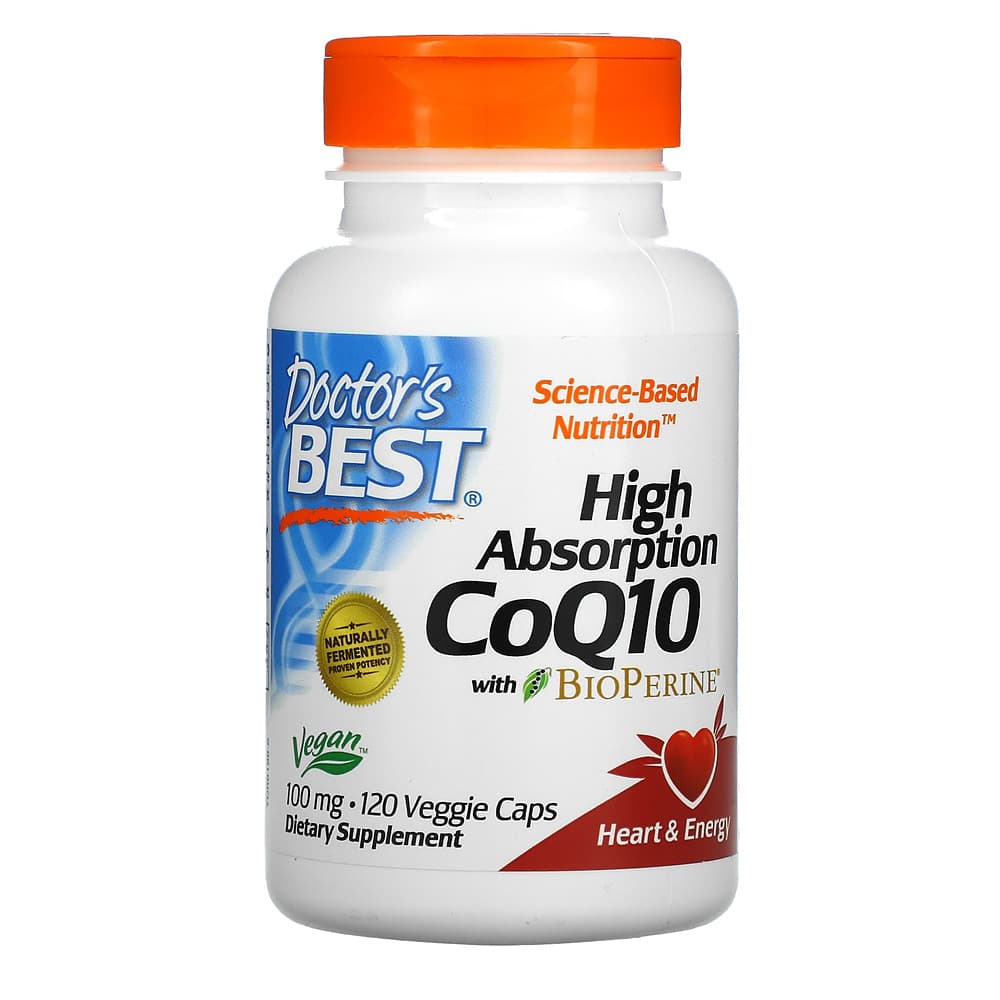 닥터스베스트 고흡수 코엔자임 Q10 바이오페린 100mg x 120캡, 1개