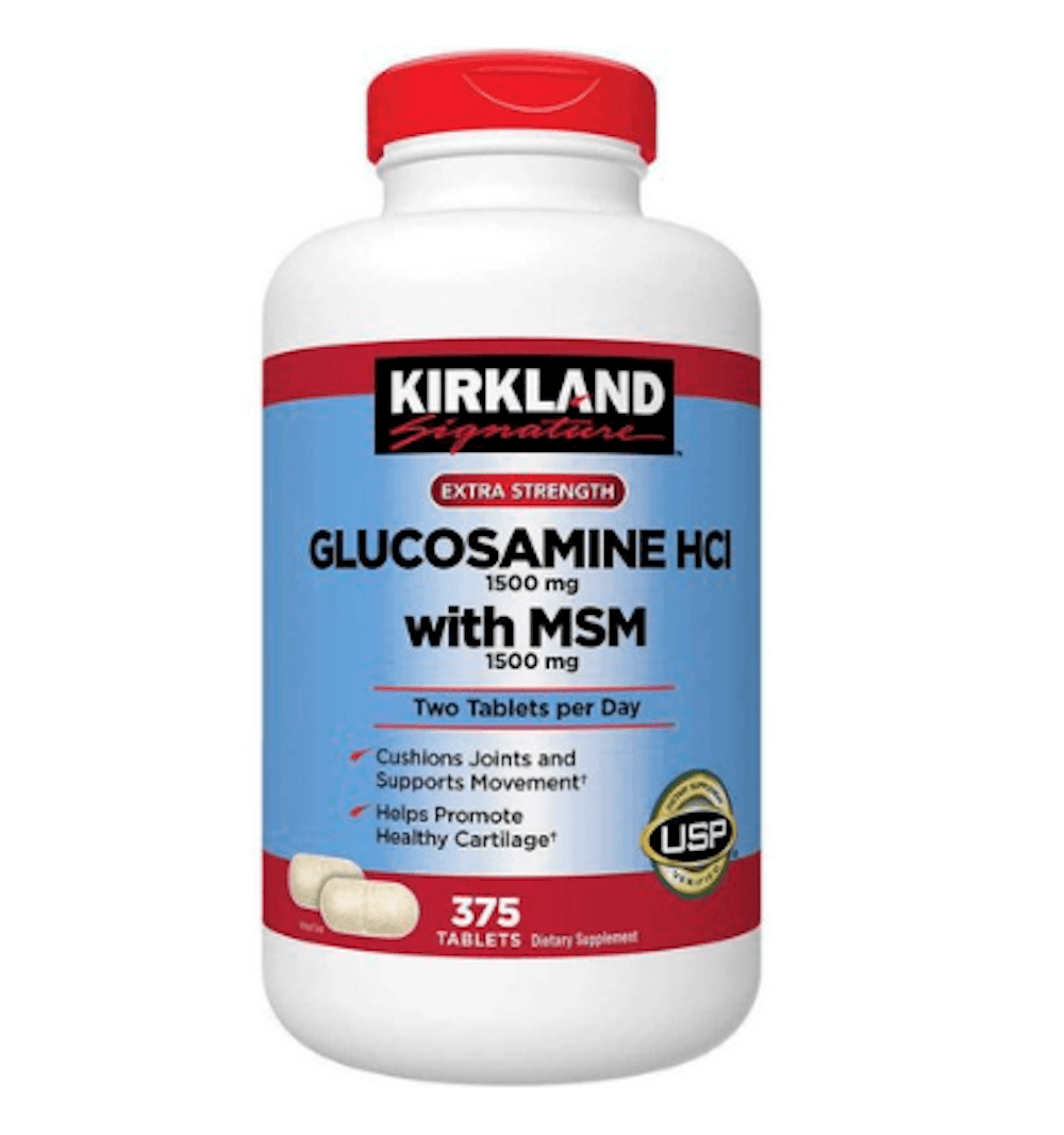 커클랜드 글루코사민 HCI MSM 1500mg x 375정, 1개