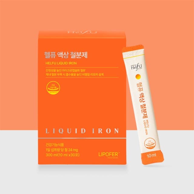 헬퓨 액상 철분제 10g x 30포, 3개