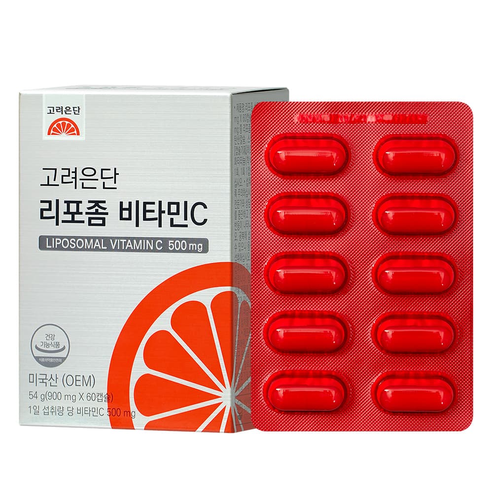 고려은단 리포좀 비타민C 900mg x 60캡슐, 3개