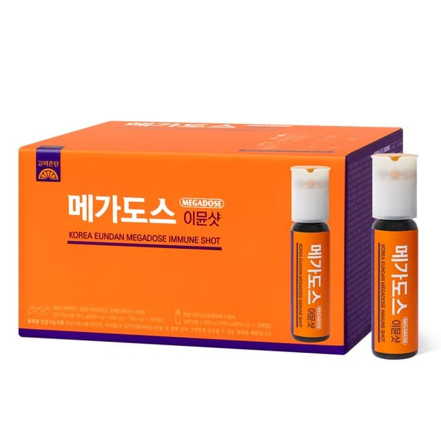고려은단 메가도스 이뮨샷 (액상 50ml + 정제 1.85g) x 30개입, 1개