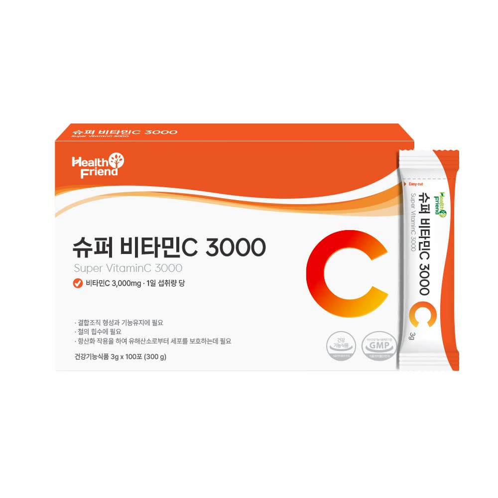 헬스프랜드 슈퍼 비타민C 3000 3g x 100포, 1개