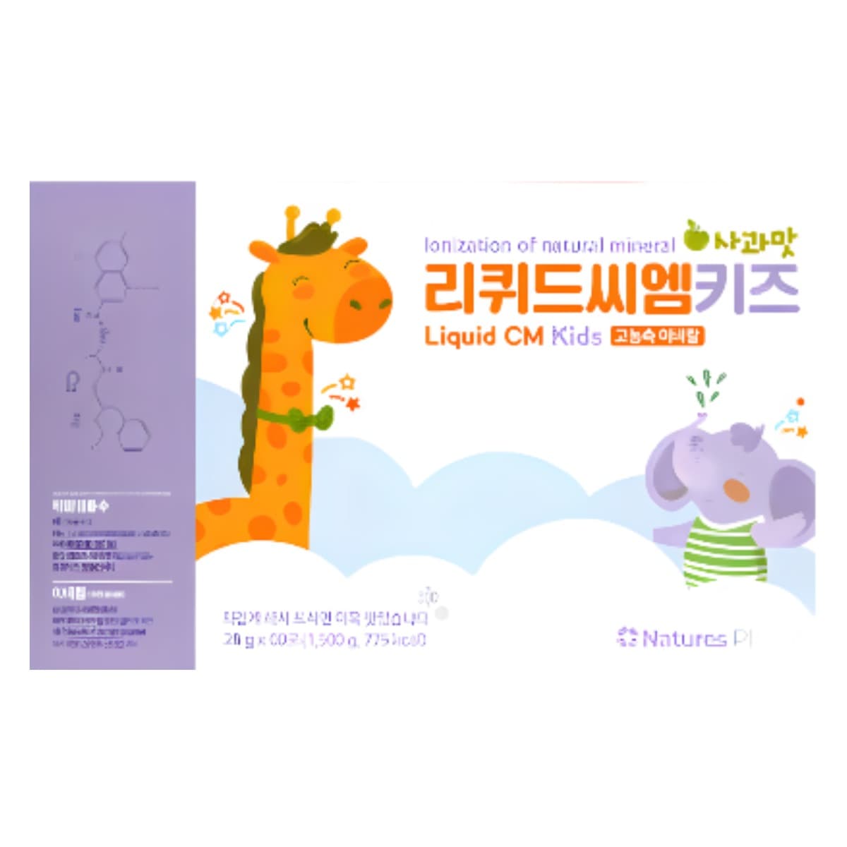 리퀴드 씨엠 키즈  25g x 60포, 1개