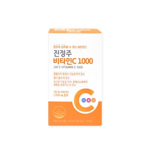 진정주 비타민C1000 1100mg x 100정, 6개