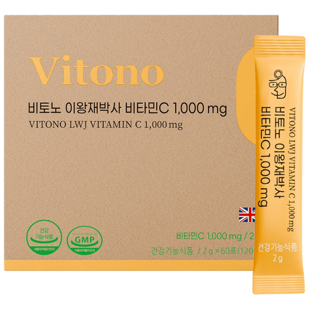 비토노 이왕재 박사 비타민C 1000mg 2g x 60포, 2개