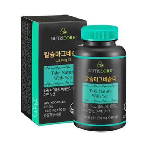 뉴트리코어 칼슘마그네슘디 1350mg x 90정, 1개